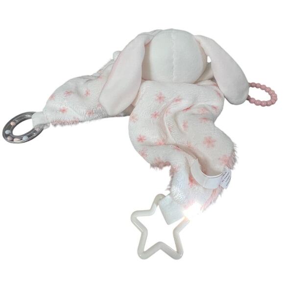 Dream Gro Pink Bunny Teething Lovey - Picture 3 of 6